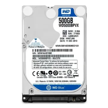 WD5000BPVX-00JC3T0 Western Digital